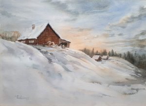 Akvarell, Watercolor,